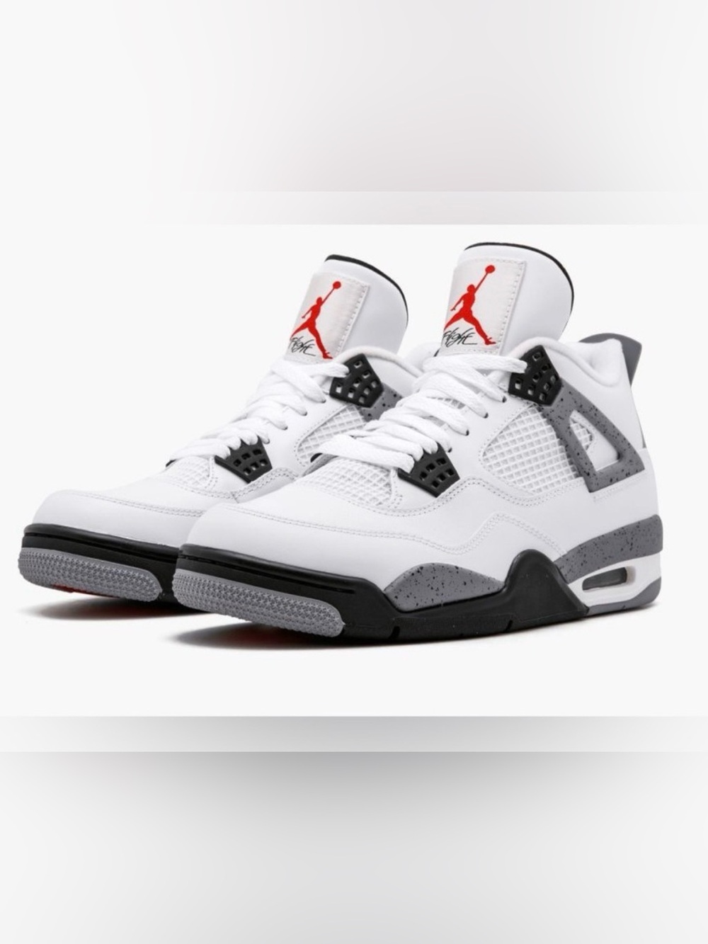 Jordan 4 Retro ‘White Cement’ Sz 9.5